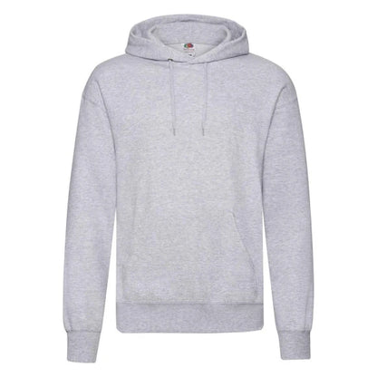 Fruit of the Loom Classic Hooded Sweat 62-208-0 heather grey