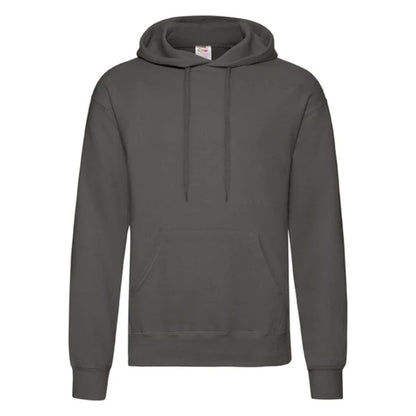 Fruit of the Loom Classic Hooded Sweat 62-208-0 light graphite