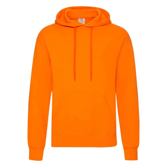 Fruit of the Loom Classic Hooded Sweat 62-208-0 orange
