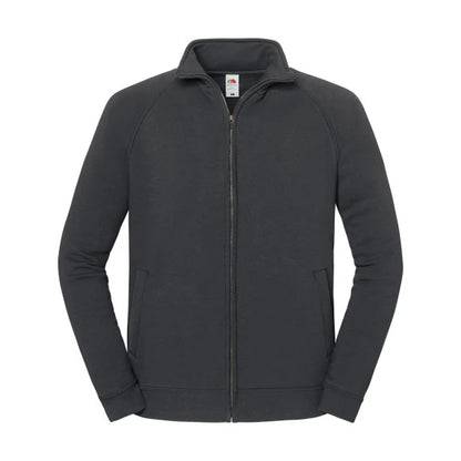 Fruit of the Loom Iconic Premium Sweat Jacket 62-290-0 light graphite