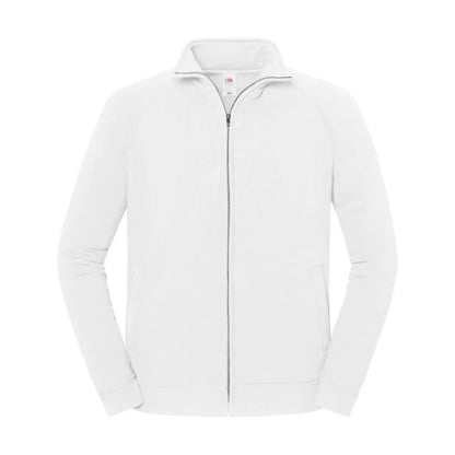 Fruit of the Loom Iconic Premium Sweat Jacket 62-290-0 white