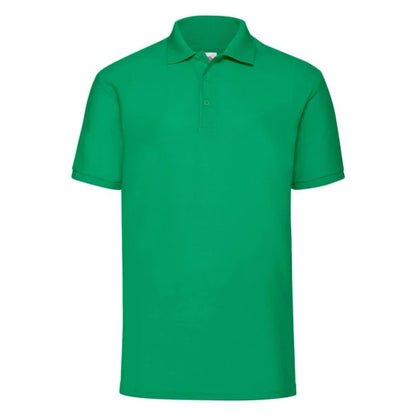 Fruit of the Loom 65/35 Polo 63-402-0 kelly green