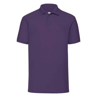 Fruit of the Loom 65/35 Polo 63-402-0 purple