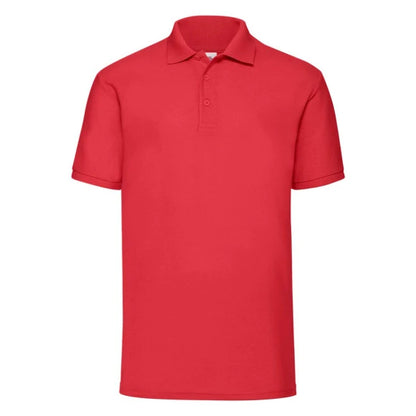 Fruit of the Loom 65/35 Polo 63-402-0 red