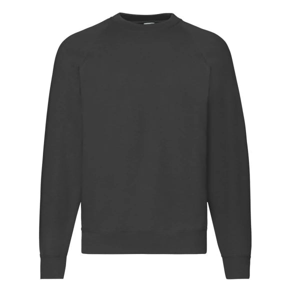 Fruit of the Loom Classic Raglan Sweat 62-216-0 black
