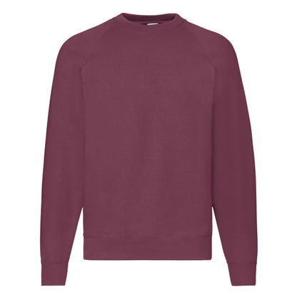 Fruit of the Loom Classic Raglan Sweat 62-216-0 burgundy