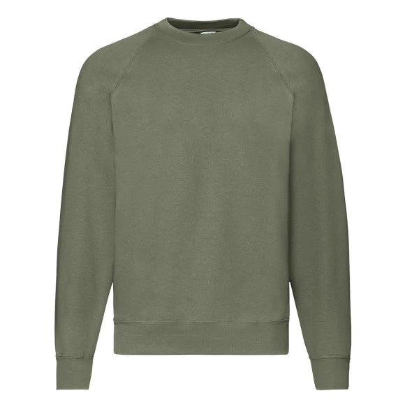 Fruit of the Loom Classic Raglan Sweat 62-216-0 classic olive