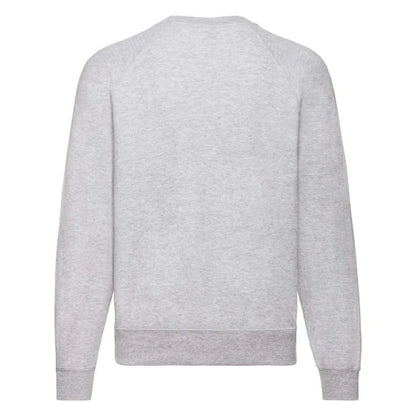 Fruit of the Loom Classic Raglan Sweat 62-216-0 heather grey