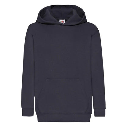 Fruit of the Loom Kids Classic Hooded Sweat 62-043-0 deep navy