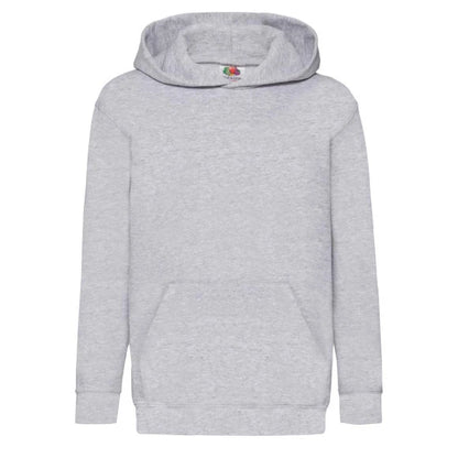 Fruit of the Loom Kids Classic Hooded Sweat 62-043-0 heather grey
