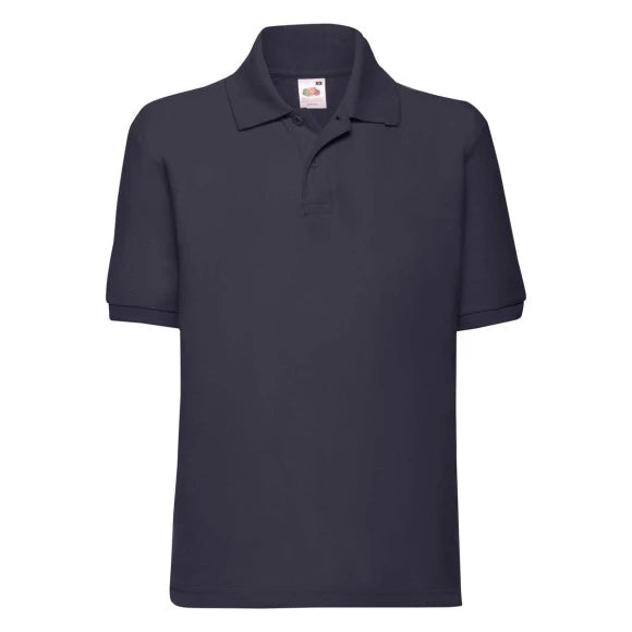 Fruit of the Loom Kids 65/35 Polo 63-417-0 deep navy