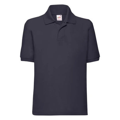 Fruit of the Loom Kids 65/35 Polo 63-417-0 deep navy