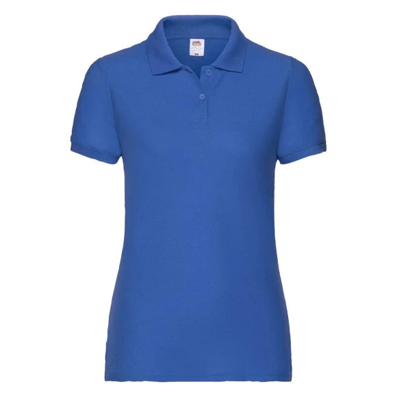 Fruit of the Loom Ladies 65/35 Polo 63-212-0 royal blue