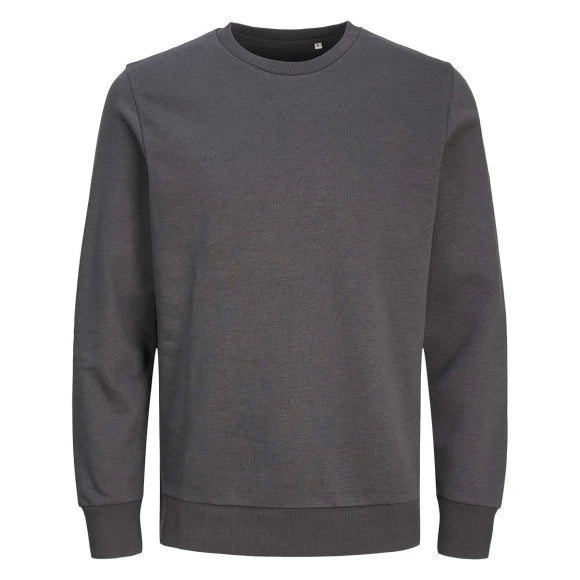Jack & Jones Blanks Tour Crew Neck Sweat BLK3900 Asphalt