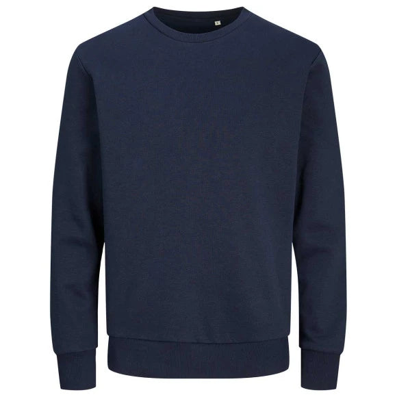 Jack & Jones Blanks Tour Crew Neck Sweat BLK3900 Navy Blazer