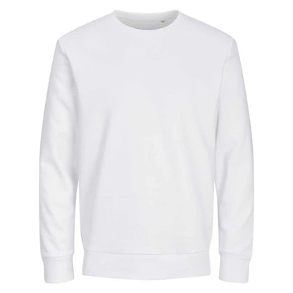 Jack & Jones Blanks Tour Crew Neck Sweat BLK3900 White