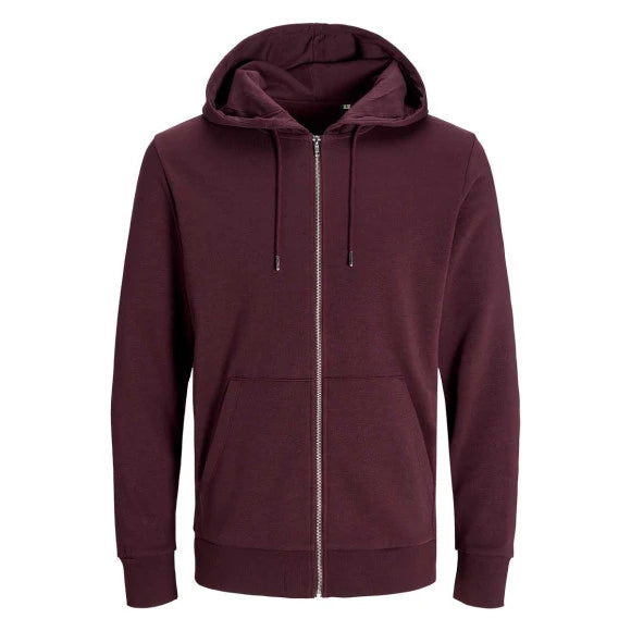 Jack & Jones Blanks Day Zip Hooded Sweat BLK3907 Port Royale