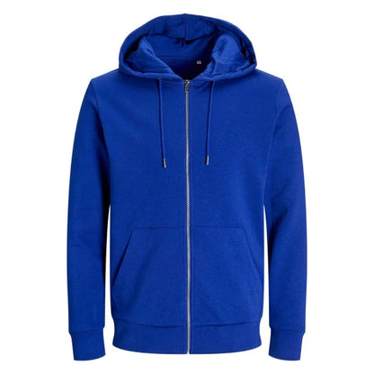 Jack & Jones Blanks Day Zip Hooded Sweat BLK3907 Surf the Web