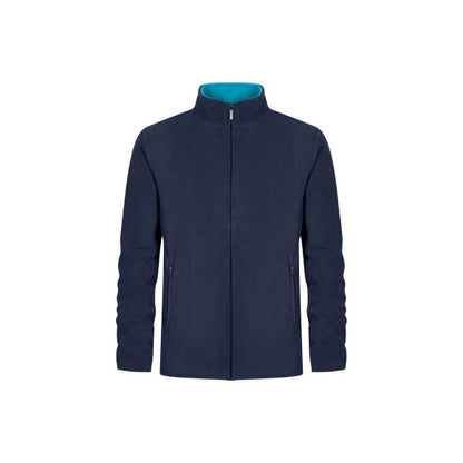 Promodoro Men's Double Fleece Jacket 7961 navy/aqua