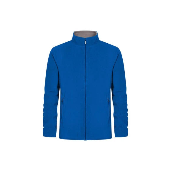 Promodoro Men's Double Fleece Jacket 7961 royal/steel grey