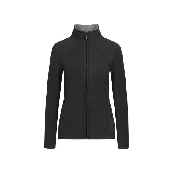 Promodoro Women's Double Fleece Jacket 7965 charcoal grey