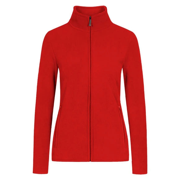 Promodoro Women's Double Fleece Jacket 7965 fire red