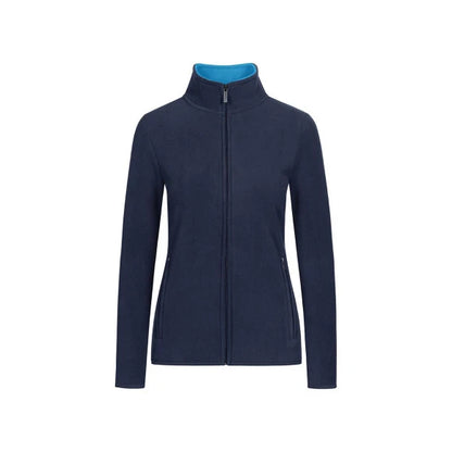 Promodoro Women's Double Fleece Jacket 7965 navy/aqua