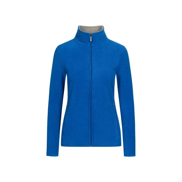 Promodoro Women's Double Fleece Jacket 7965 royal/steel grey