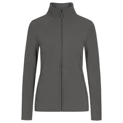 Promodoro Women's Double Fleece Jacket 7965 steel grey