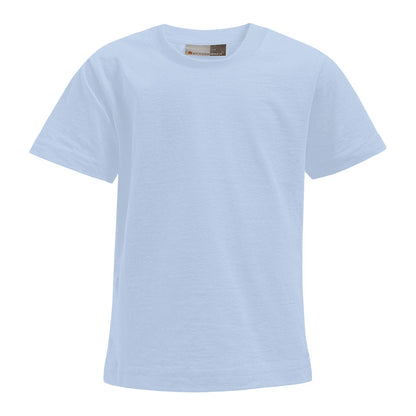 Fransaert Premium Kinder T-Shirt mit Logo – Promodoro Kid’s Premium-T 300/399 in baby blue