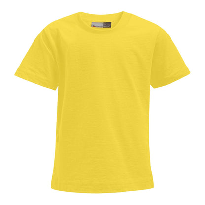 Fransaert Premium Kinder T-Shirt mit Logo – Promodoro Kid’s Premium-T 300/399 in gold