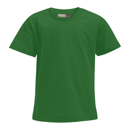 Fransaert Premium Kinder T-Shirt mit Logo – Promodoro Kid’s Premium-T 300/399 in kelly green