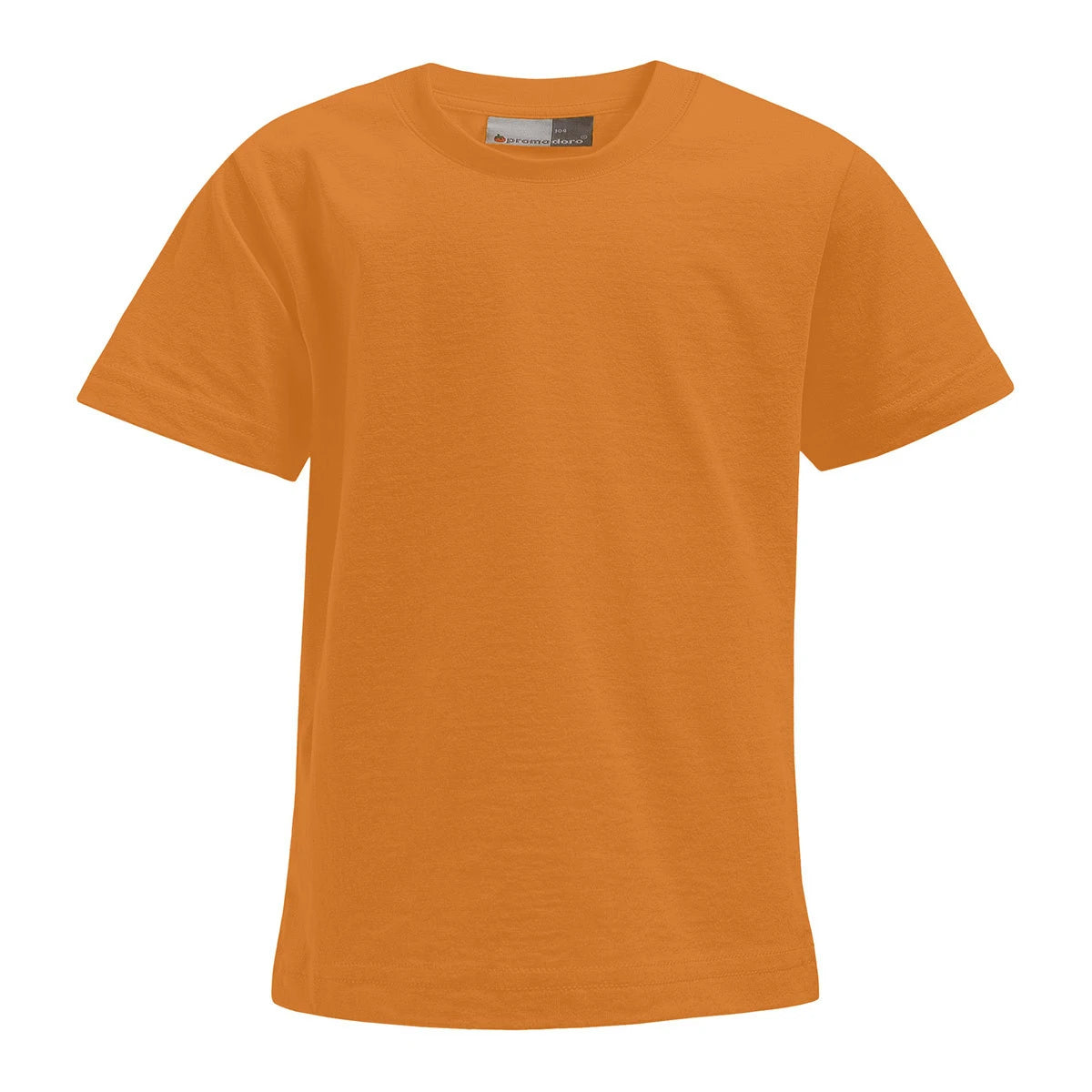 Fransaert Premium Kinder T-Shirt mit Logo – Promodoro Kid’s Premium-T 300/399 in orange