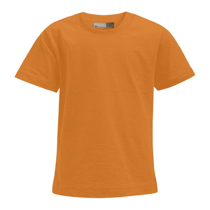 Fransaert Premium Kinder T-Shirt mit Logo – Promodoro Kid’s Premium-T 300/399 in orange