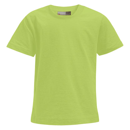 Fransaert Premium Kinder T-Shirt mit Logo – Promodoro Kid’s Premium-T 300/399 in wild lime