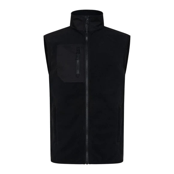 Promodoro Men's Canvas Fleece Vest 7940 Black