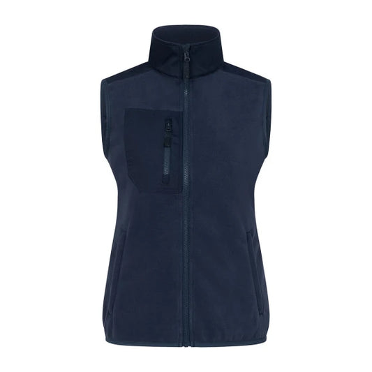 Promodoro Women's Canvas Fleece Vest 7945 Navy