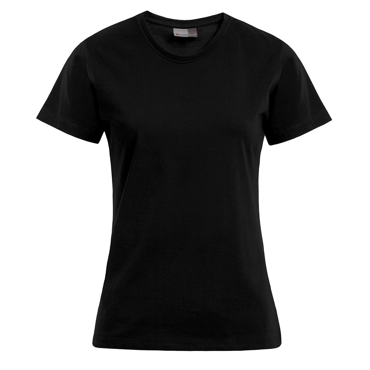 Fransaert Premium Damen T-Shirt mit Logo – Promodoro Women’s Premium-T 3005 in black