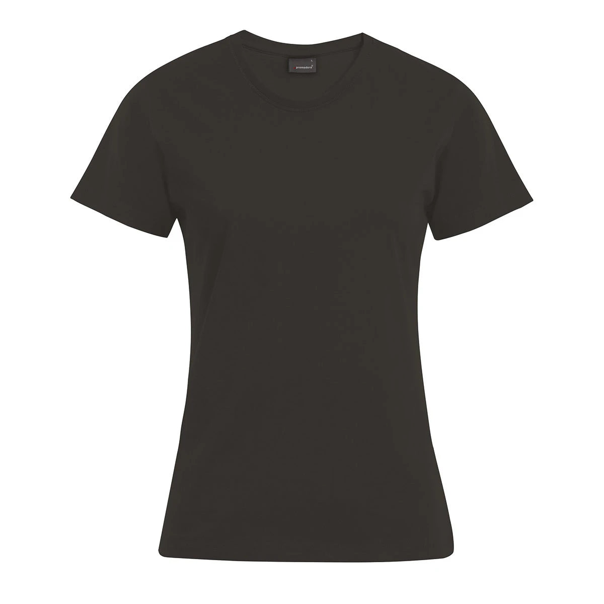 Fransaert Premium Damen T-Shirt mit Logo – Promodoro Women’s Premium-T 3005 in charcoal