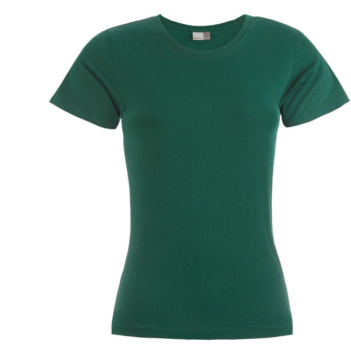 Fransaert Premium Damen T-Shirt mit Logo – Promodoro Women’s Premium-T 3005 in forest