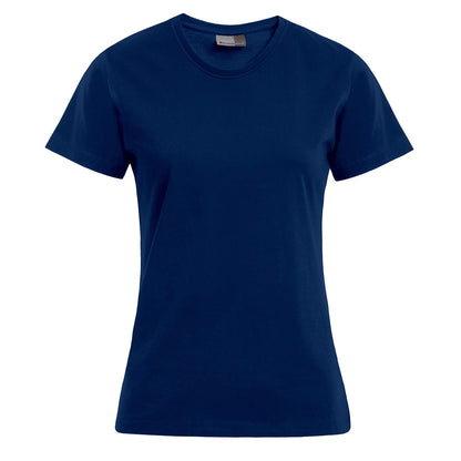 Fransaert Premium Damen T-Shirt mit Logo – Promodoro Women’s Premium-T 3005 in navy