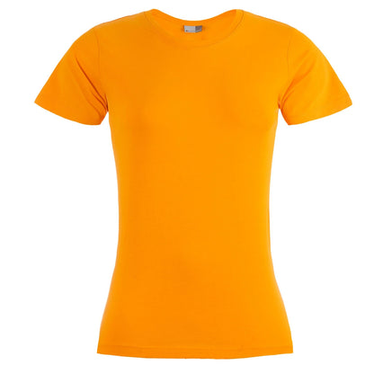Fransaert Premium Damen T-Shirt mit Logo – Promodoro Women’s Premium-T 3005 in orange