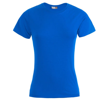 Fransaert Premium Damen T-Shirt mit Logo – Promodoro Women’s Premium-T 3005 in royal