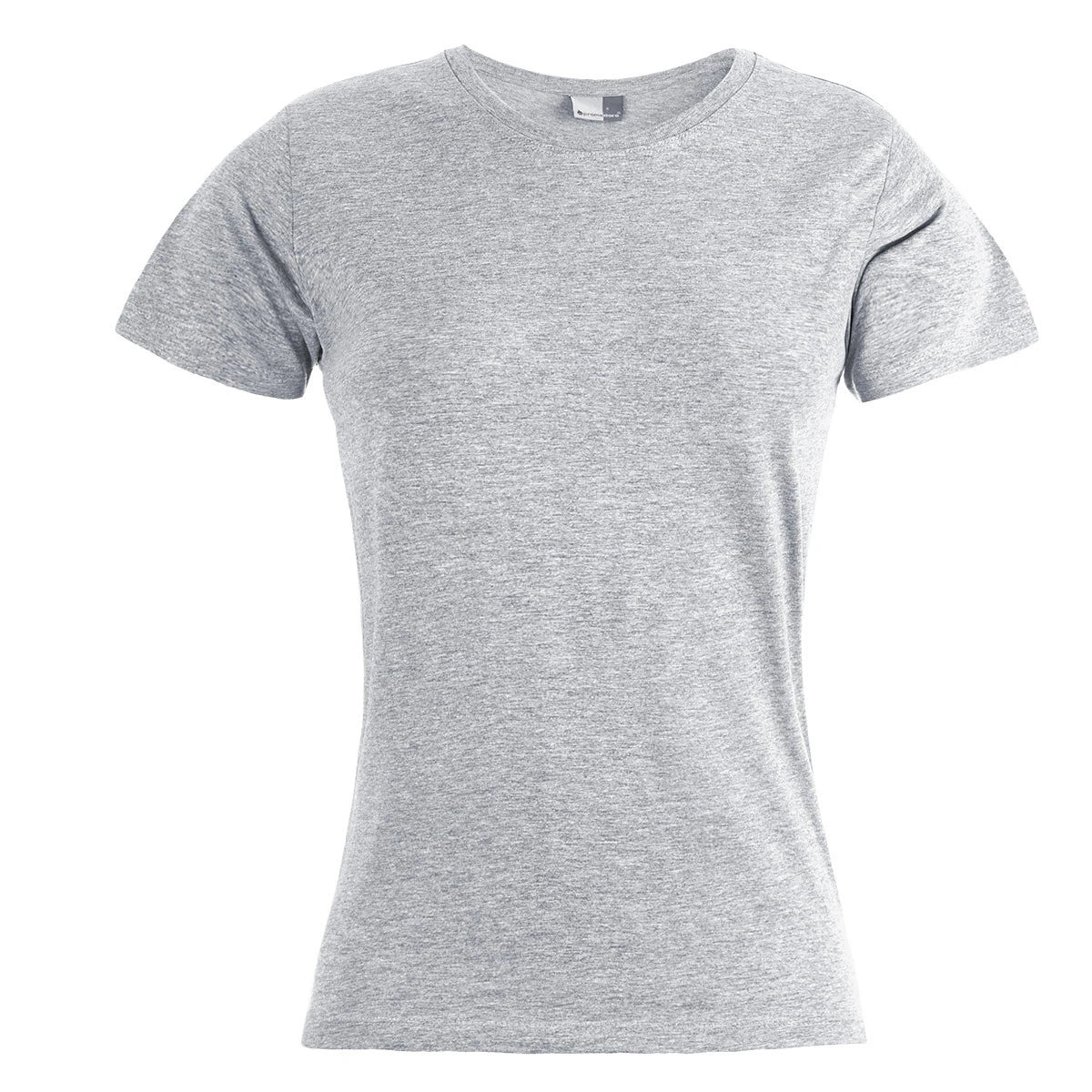 Fransaert Premium Damen T-Shirt mit Logo – Promodoro Women’s Premium-T 3005 in sports grey