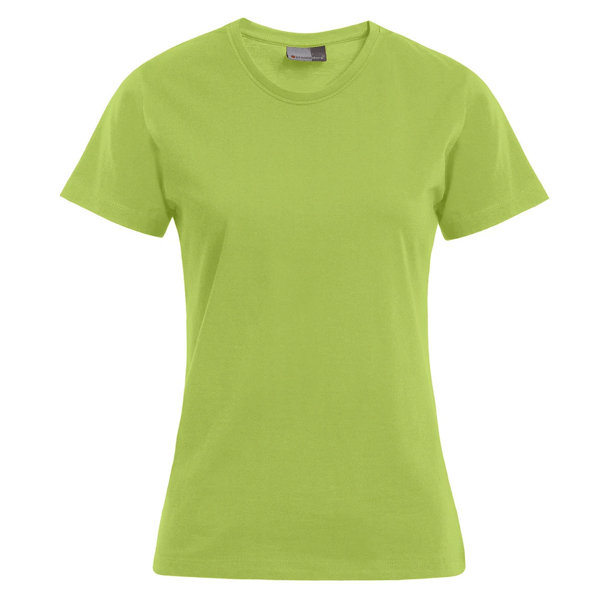 Fransaert Premium Damen T-Shirt mit Logo – Promodoro Women’s Premium-T 3005 in wild lime
