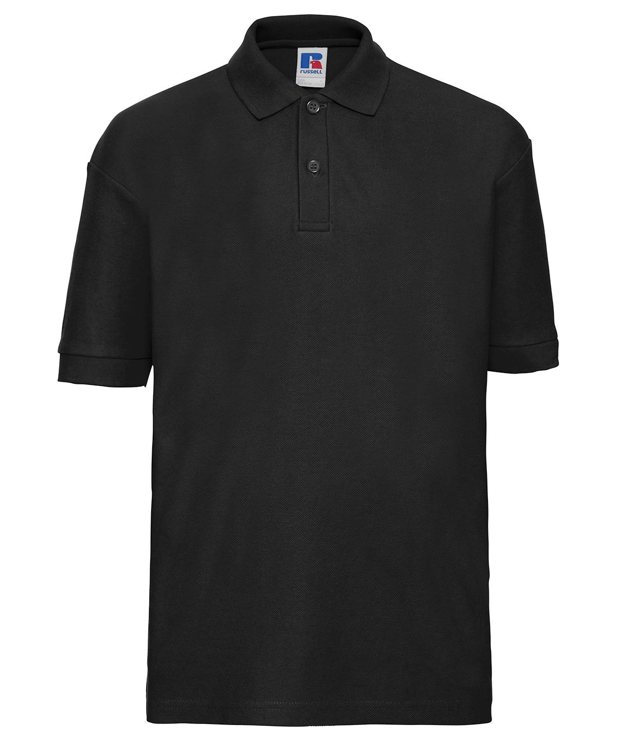 Russell 539B Kinder Poloshirt Black