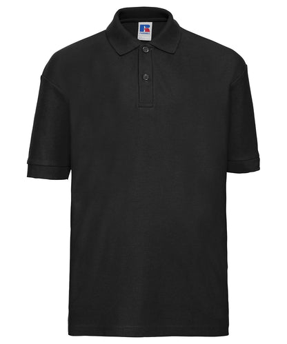 Russell 539B Kinder Poloshirt Black