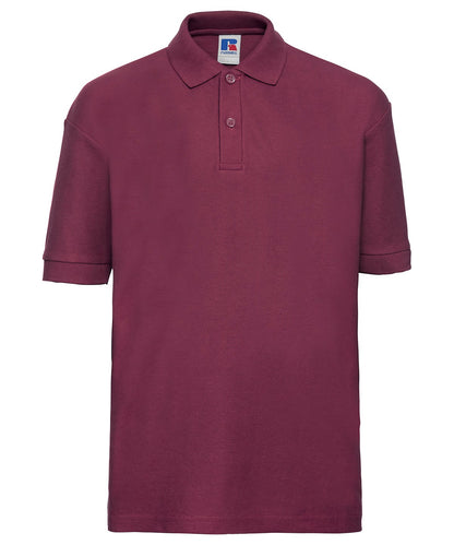 Russell 539B Kinder Poloshirt Burgundy