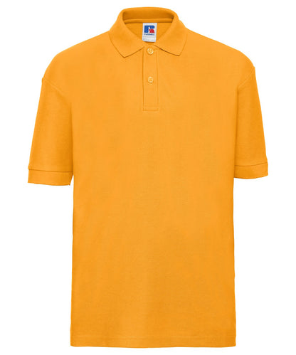 Russell 539B Kinder Poloshirt Pure Gold