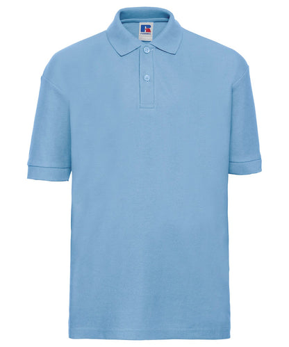 Russell 539B Kinder Poloshirt Sky
